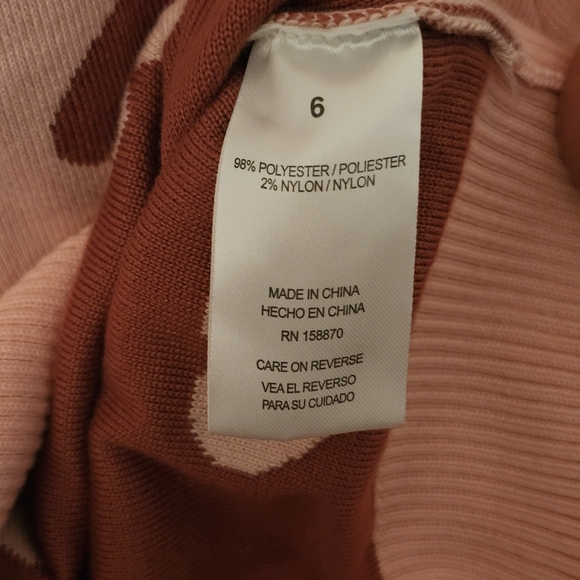 Just Lizzy Pink Heart Sweater with Pink Heart Striped Leggings - Picture 8 of 9